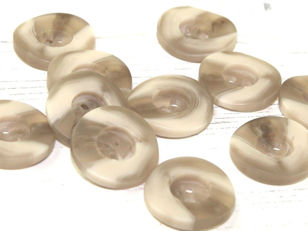 Dill Cream Round Chunky Buttons (Value Pack)