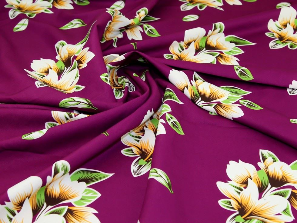 Minerva Digital Print Smooth Crepe 144cm / 57" Wide - per metre - Picture 4 of 4