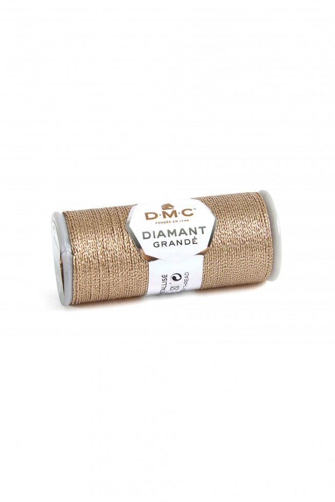 Dmc G225 Pale Gold Diamant Grande Metallic Embroidery Thread