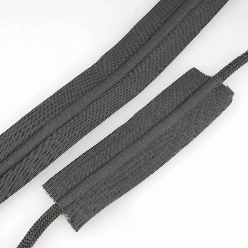 Stephanoise Elastic Tape With Cord Dark Grey
 