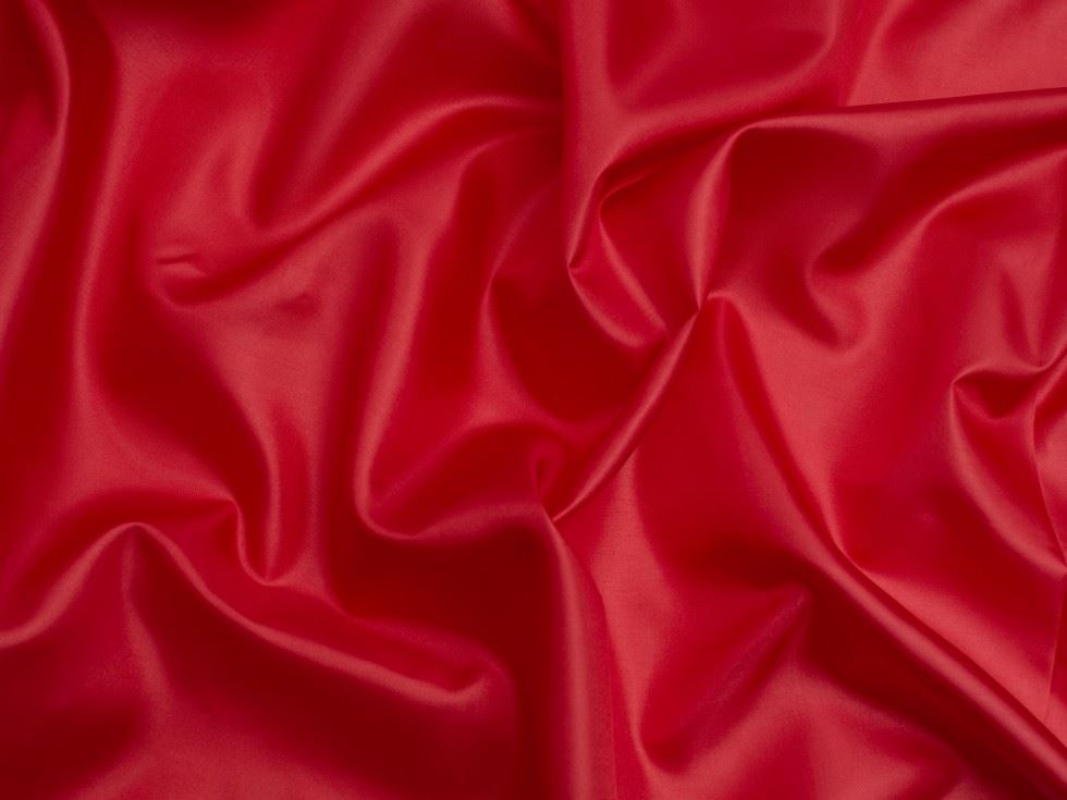 Minerva Core Range Red Habotai Lining Fabric