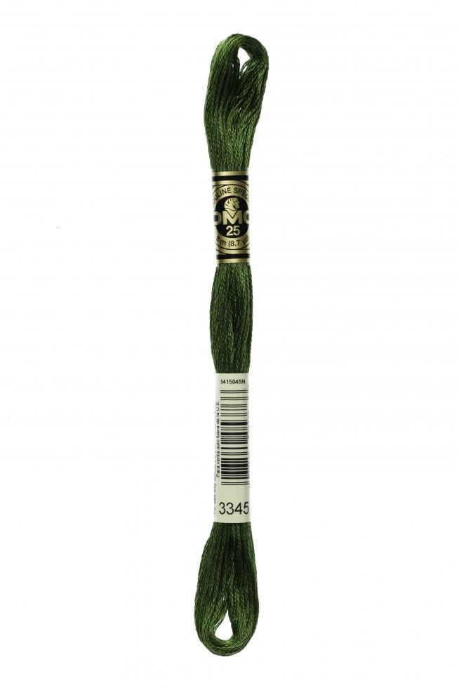 Dmc 3345 Stranded Cotton Embroidery Thread