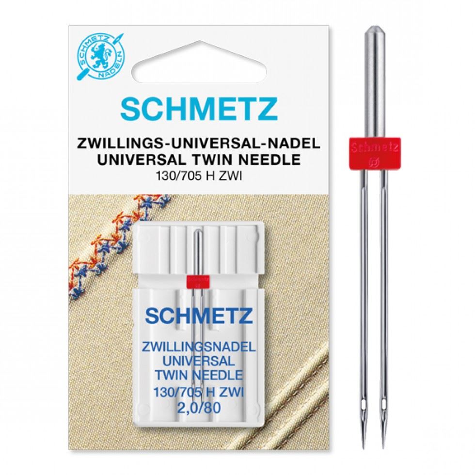 Minerva Twin Sewing Machine Needles Schmetz 715187