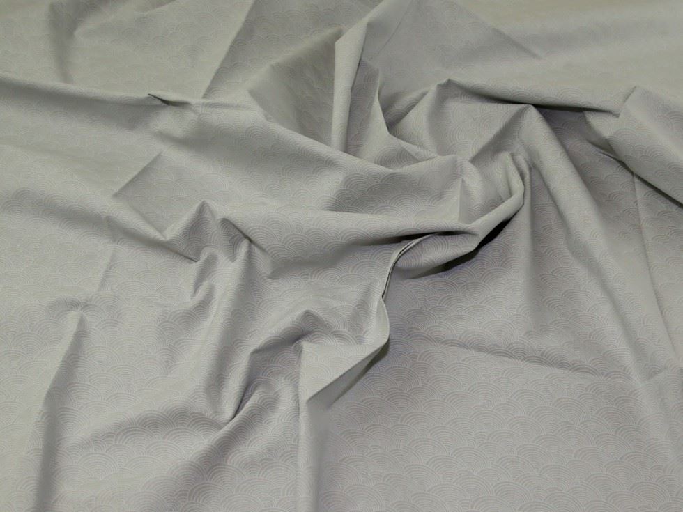 John Louden Grey 100% Cotton Fabric