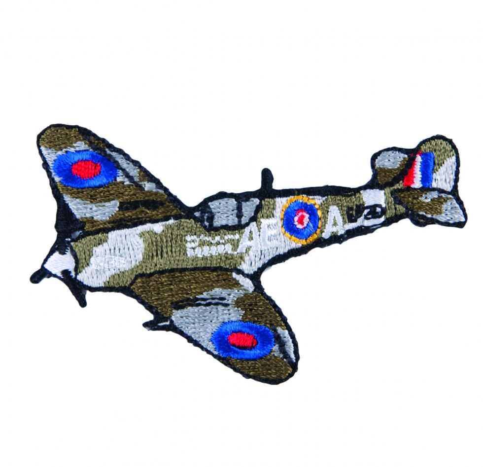 Craft Factory Patch Motif Fighter Plane
 
