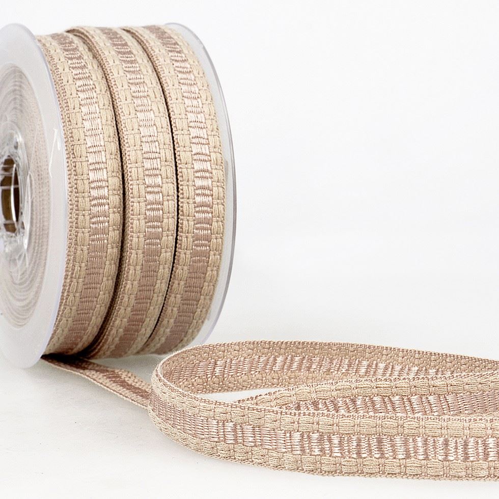 Stephanoise Flat Braid Trim Linen