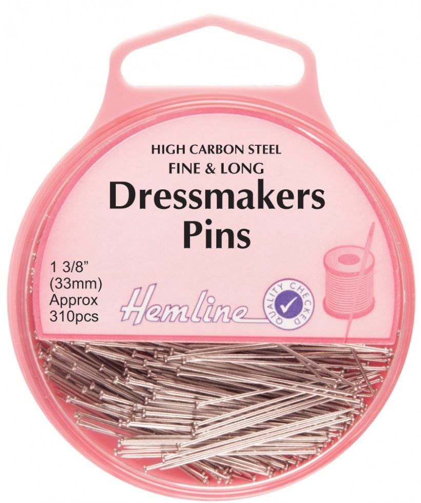 Hemline Fine Dressmaking Pins