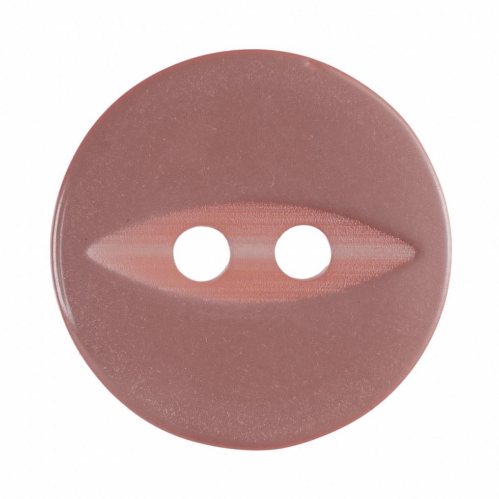 Hemline Pink Round Fish Eye Buttons