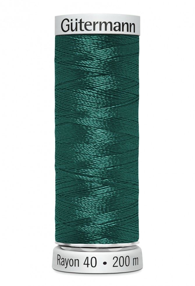 Gutermann 1517 No 40 Sulky Rayon Embroidery Thread