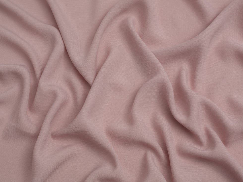 Airflow Textured Weave Polyester Crepe Fabric Dusky Lavender