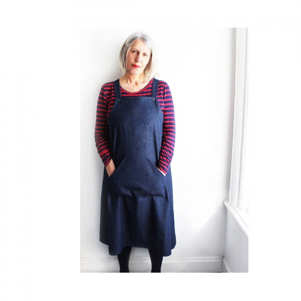 Sewgirl Paper Sewing Pattern Mildred Pinafore
 