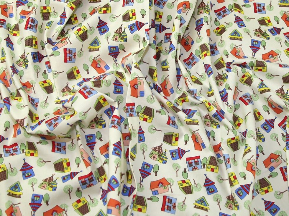 Ivory Deadstock 100% Cotton Poplin Fabric