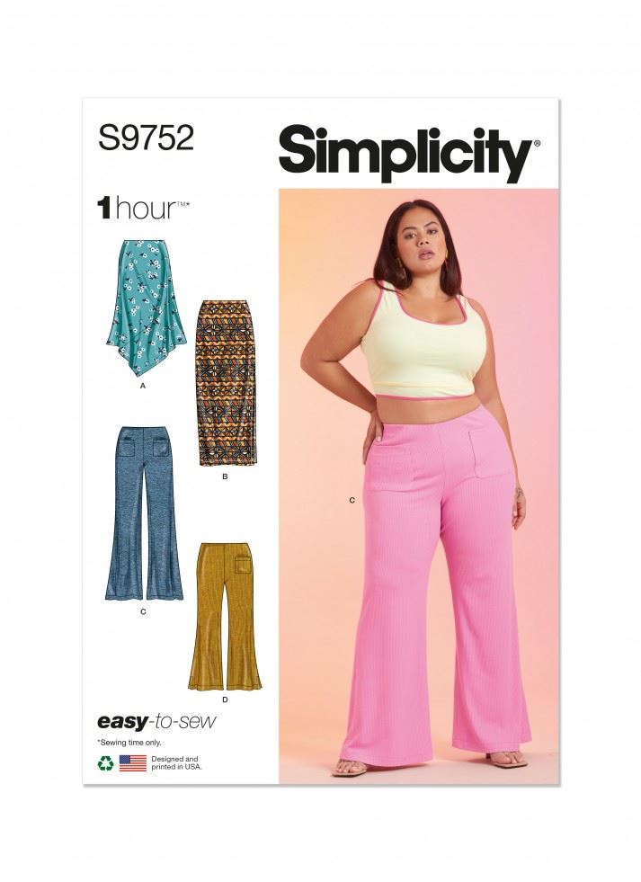 Simplicity Paper Sewing Pattern 9752
 