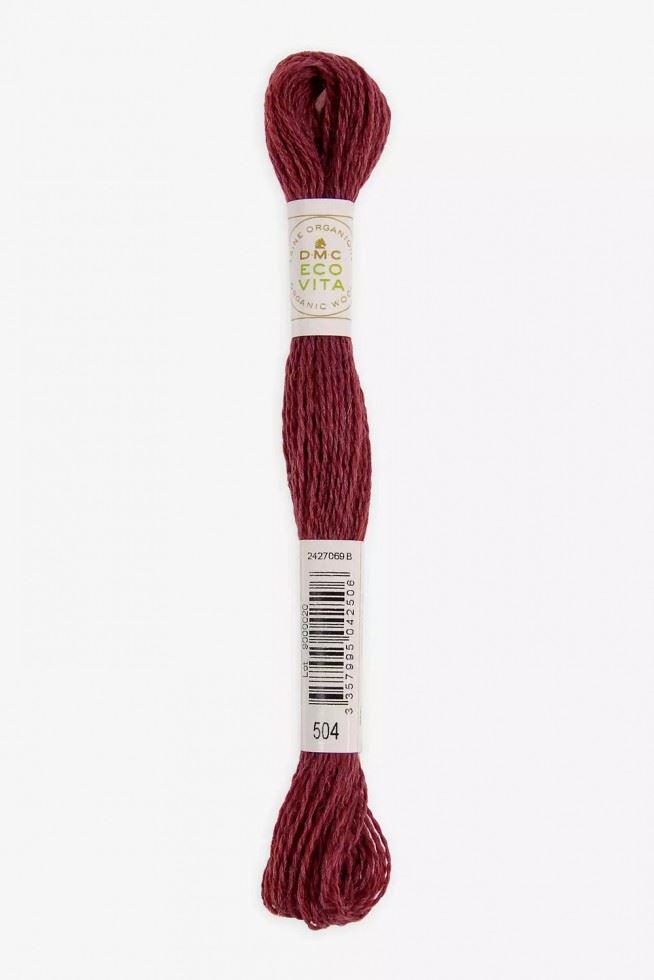 DMC Eco Vita Organic Wool Embroidery Thread 504
 