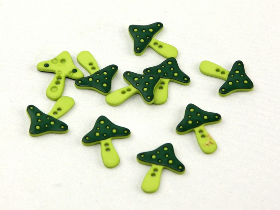 Dill Mushroom Buttons (Value Pack) Green
 