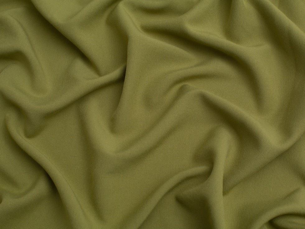 Stretch Woven Viscose Twill Suiting Fabric Lime Green
 