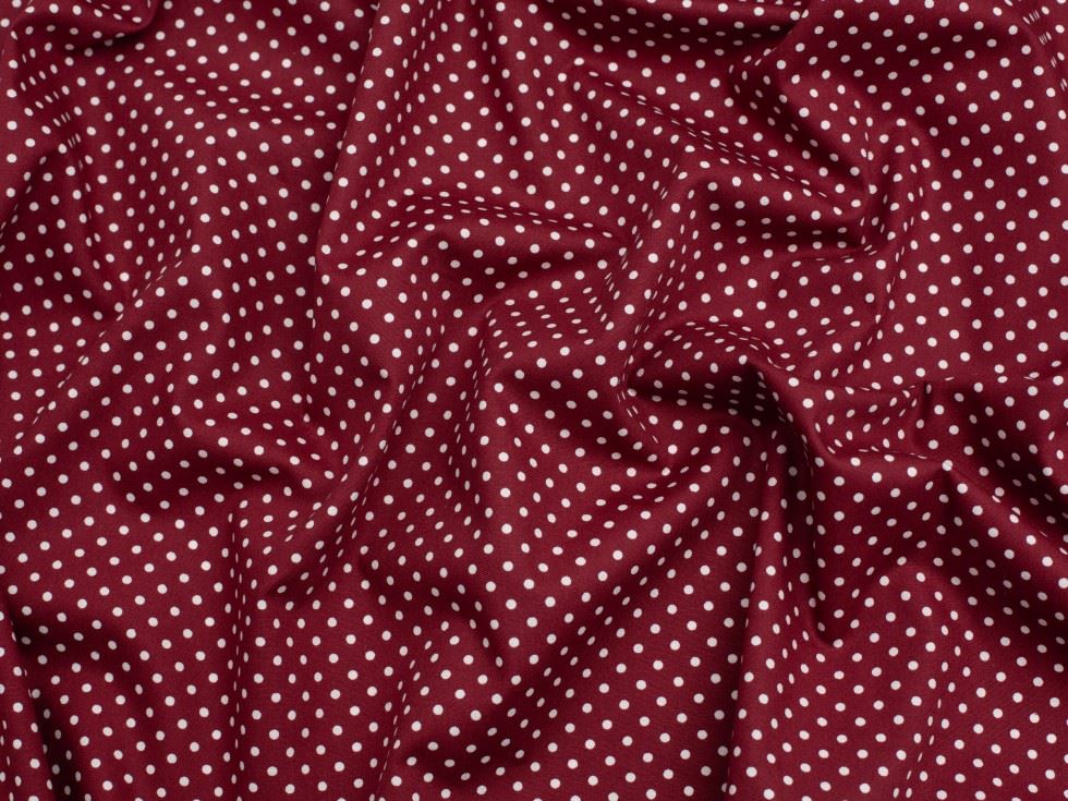 Minerva Core Range 100% Cotton Poplin Fabric Wine