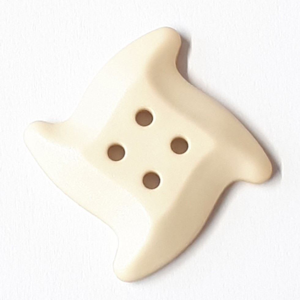 Dill Starfish Geometric Buttons (Value Pack) Cream
 