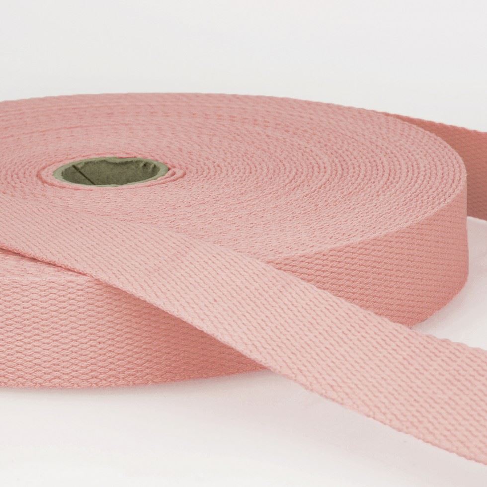 Stephanoise Cotton Webbing Light Pink
 