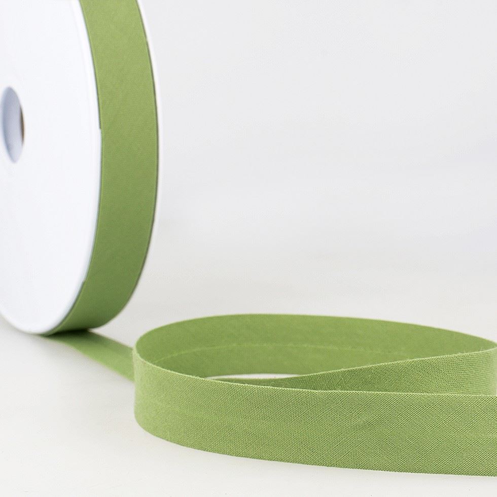 Stephanoise Polycotton Bias Binding Tape Leaf Green