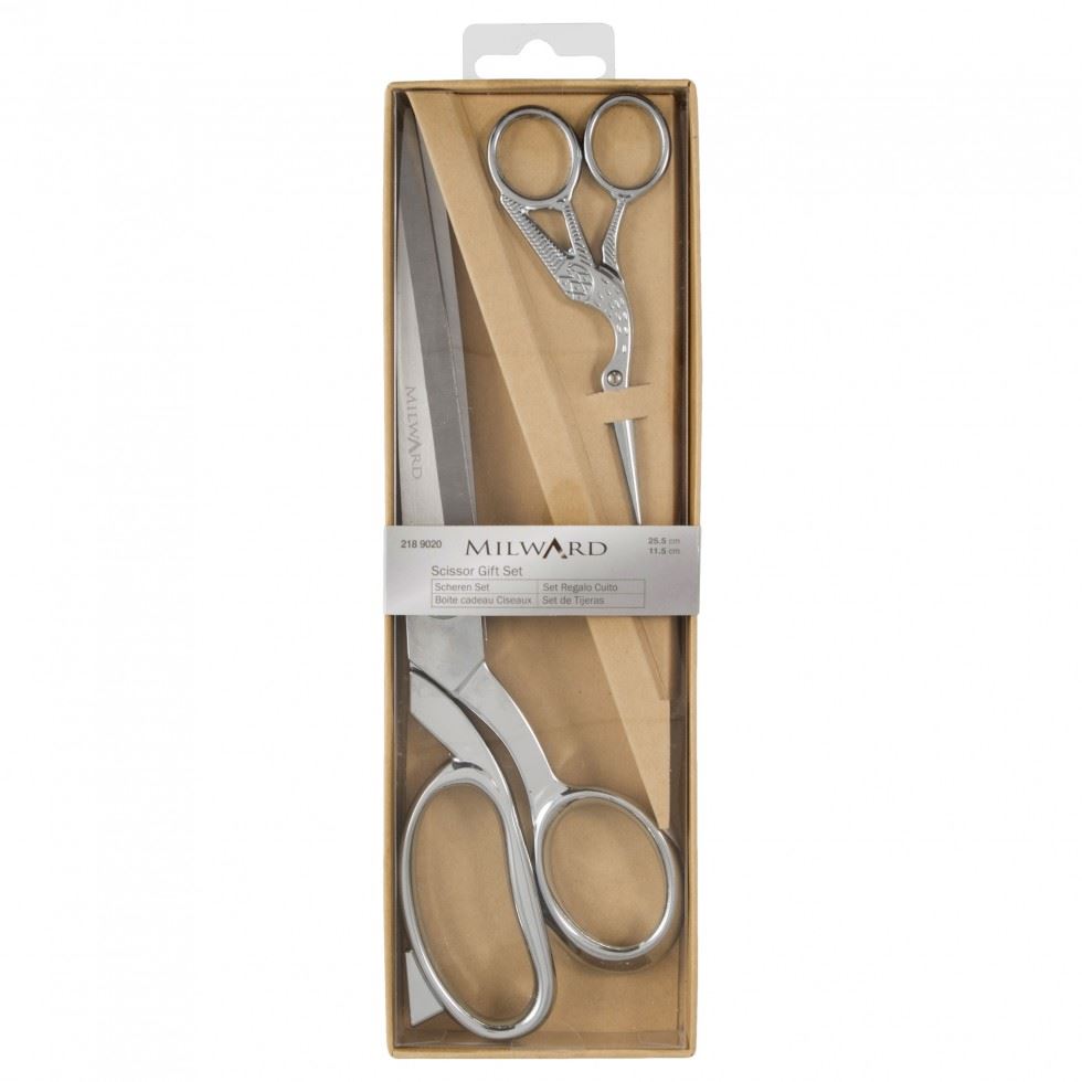 Milward Sewing Scissors Gift Set Silver
 