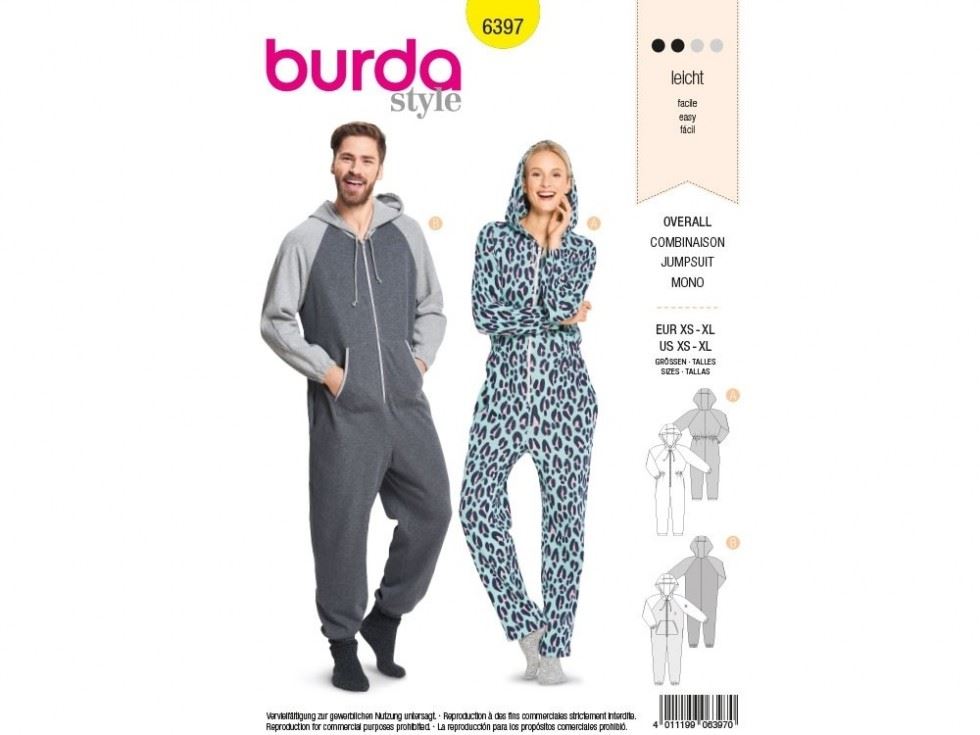 Burda Paper Sewing Pattern 6397
 