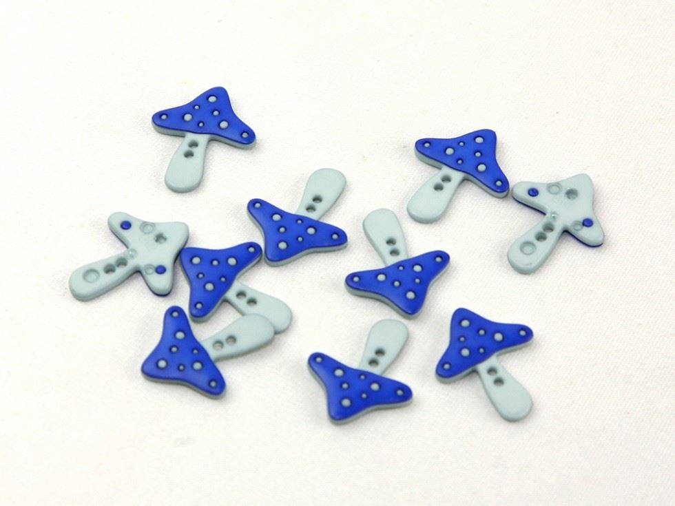 Dill Mushroom Buttons (Value Pack) Blue
 