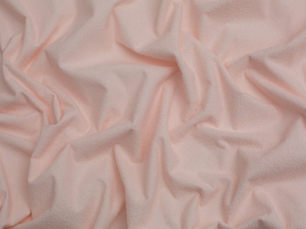 Minerva Core Range Pink Laminated Terry Towelling Fabric