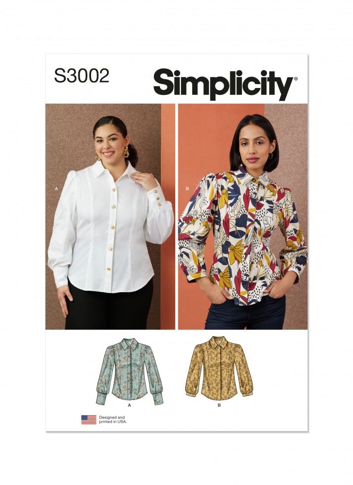 Simplicity Paper Sewing Pattern 3002
 