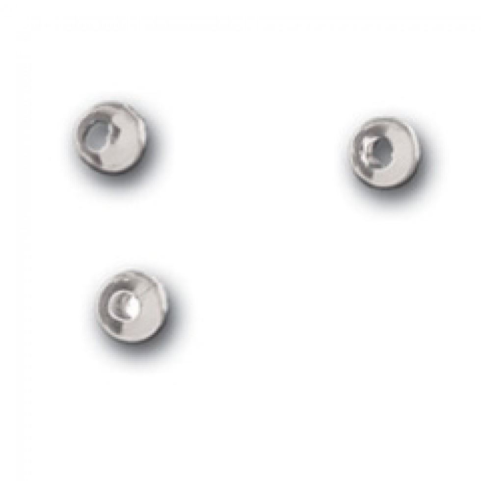 Trimits Silver Bead Findings (Value Pack Of 3)