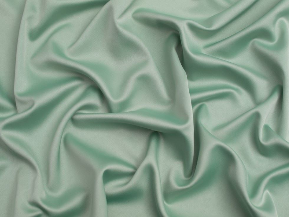 Minerva Core Range Royal Micro Satin Fabric Mint Green
 