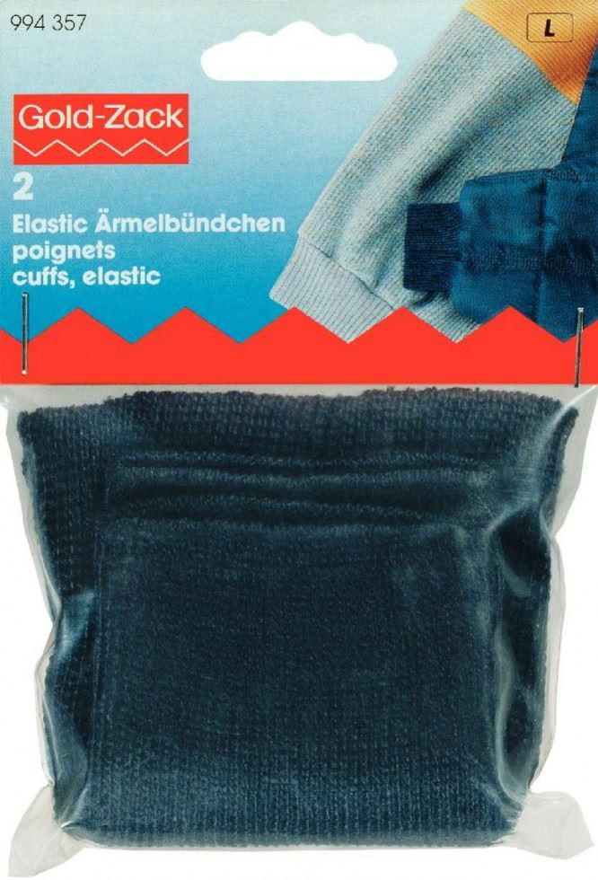 Prym Knitted Cuff Ribbing Navy Blue
