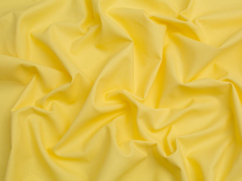Minerva Core Range 100% Craft Cotton Fabric Buttercup
 