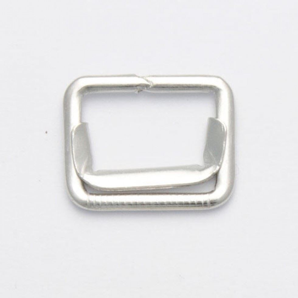 Metal Waistcoat Buckles (Bulk Value Pack) Silver
 