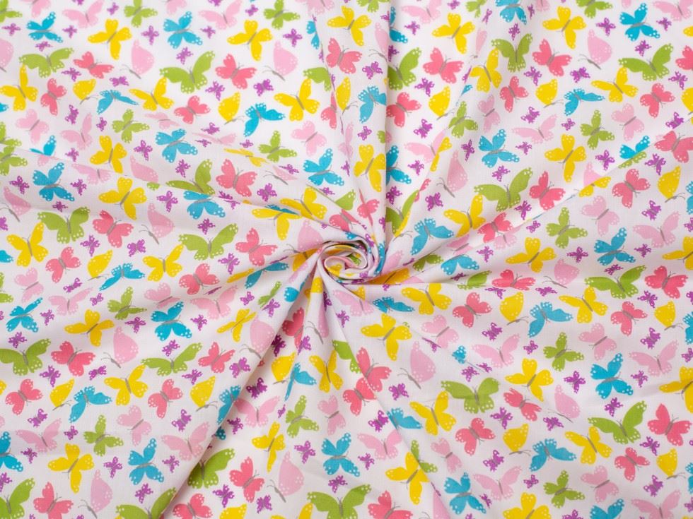 Printed Polycotton Fabric 112.5cm / 45" Wide - per metre - Picture 5 of 5