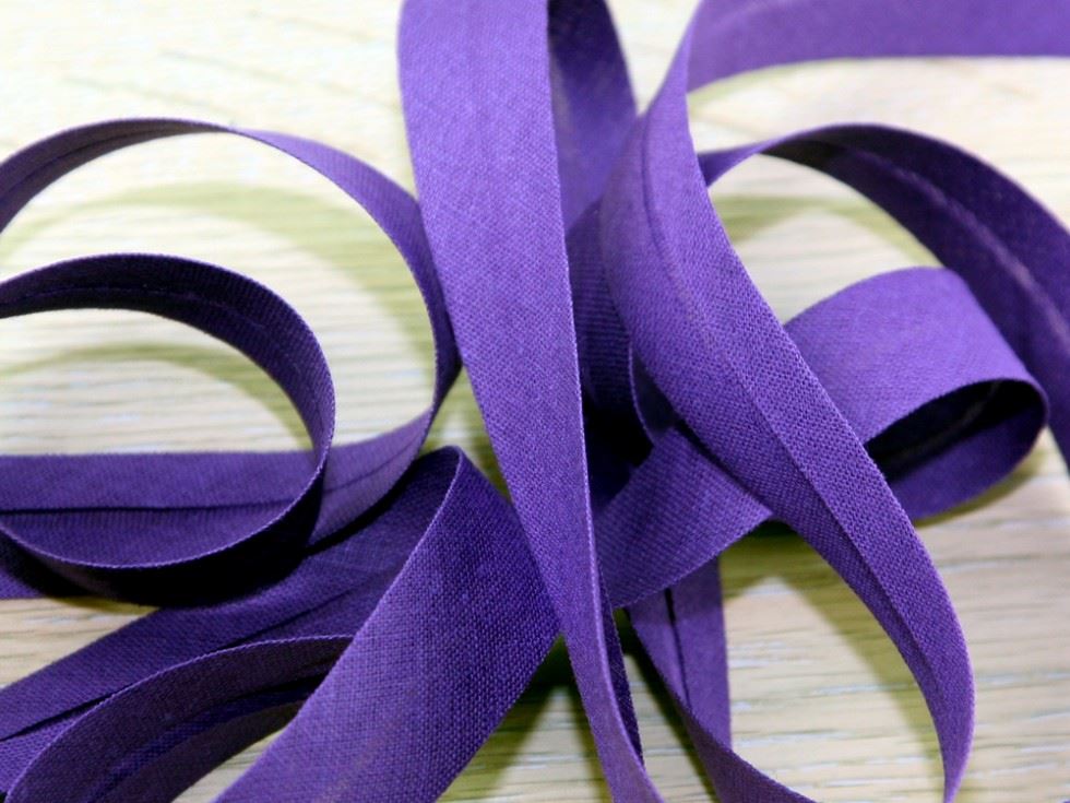 Prym Purple Cotton Bias Binding Tape