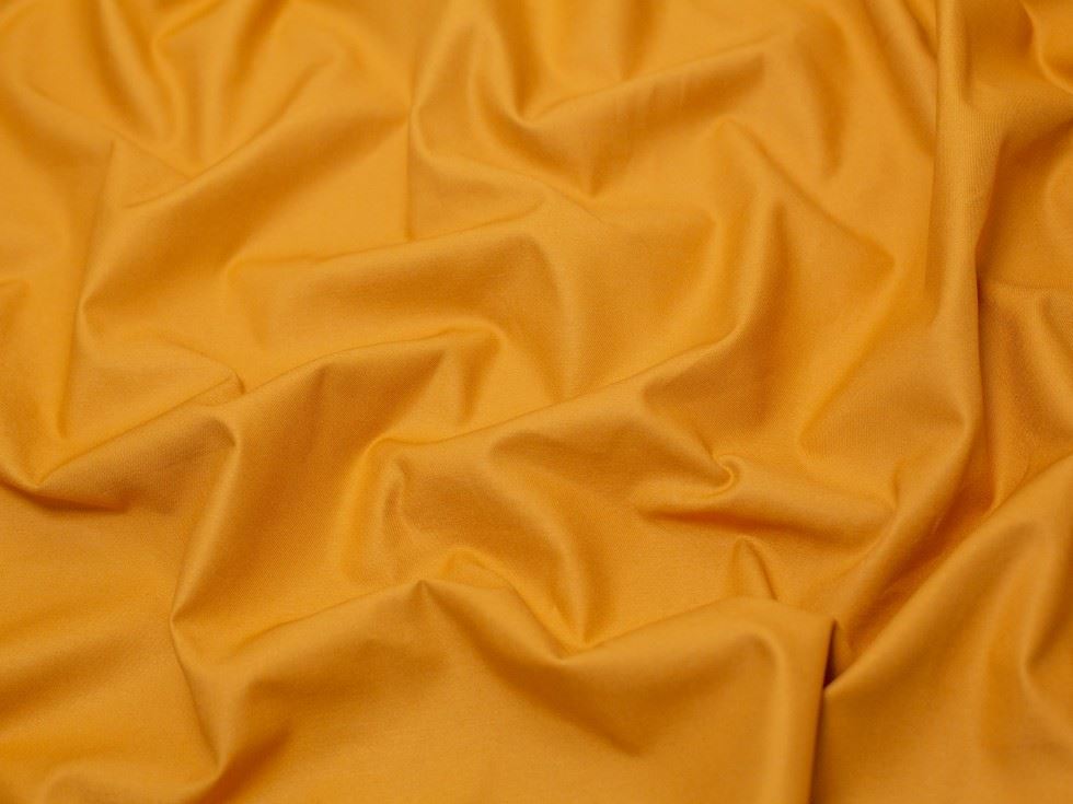 Minerva Core Range Mustard 100% Cotton Twill Fabric