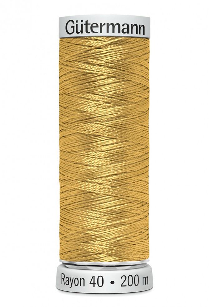 Gutermann 502 No 40 Sulky Rayon Embroidery Thread