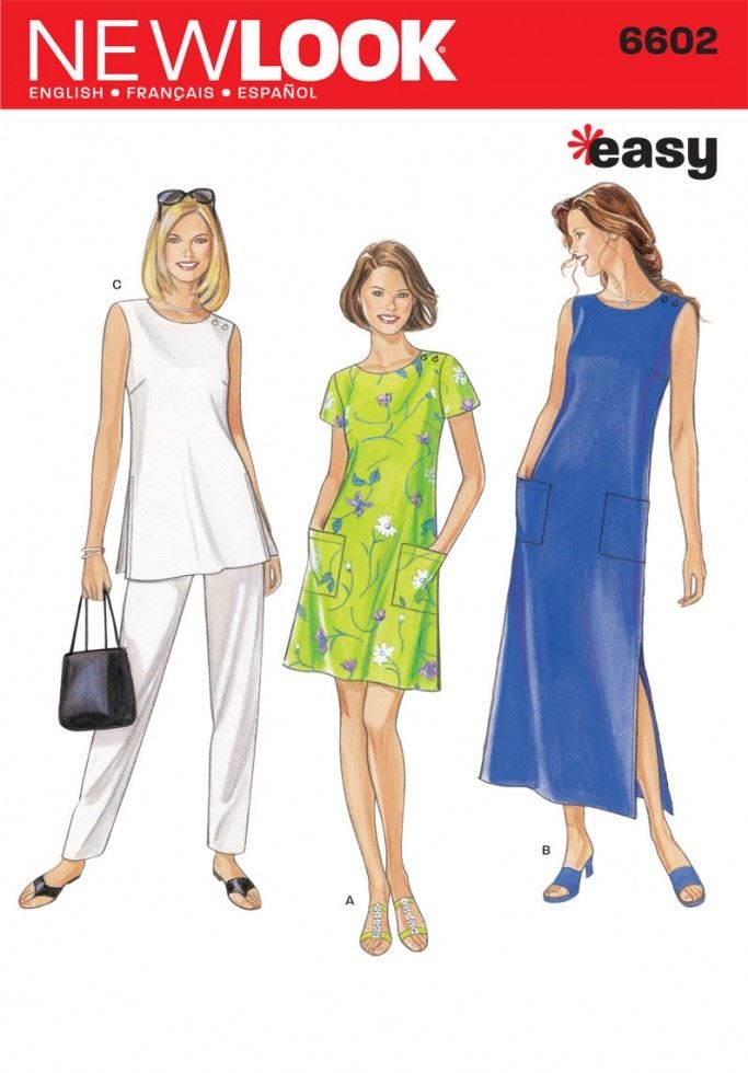 New Look Paper Sewing Pattern 6602
 