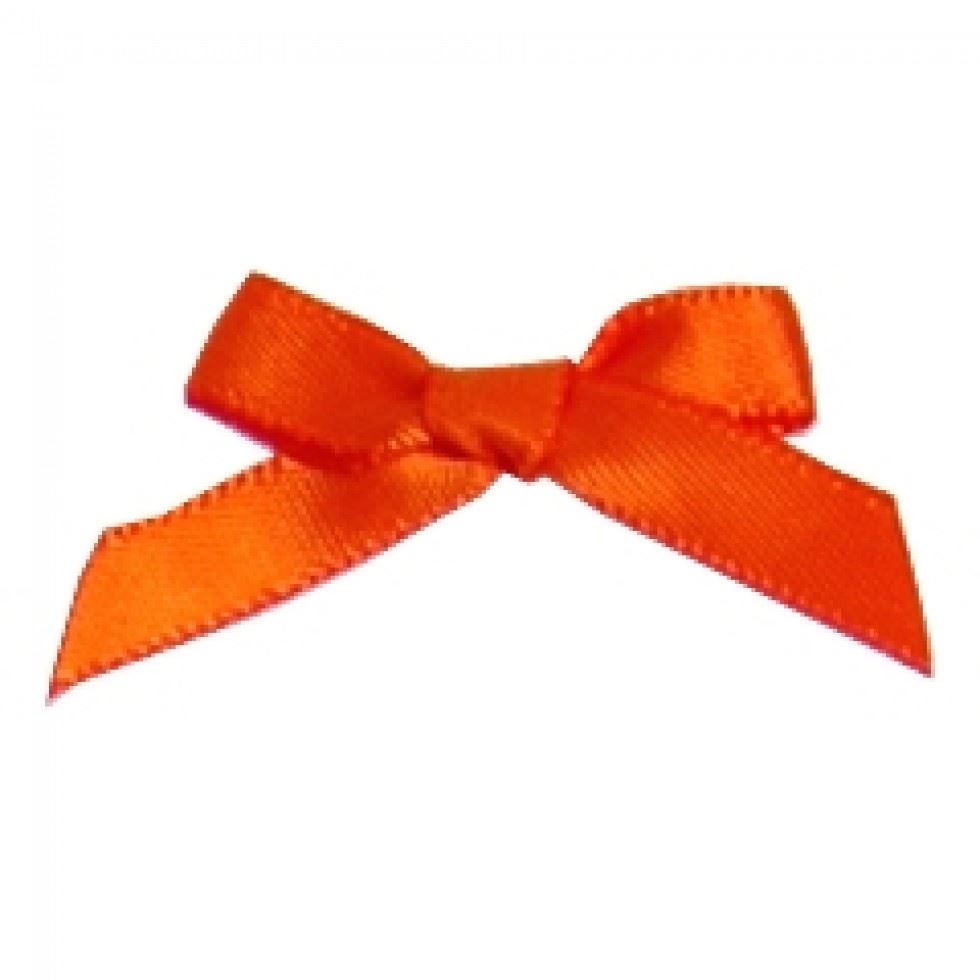 Berisfords 761 Autumn Orange Ribbon Bows