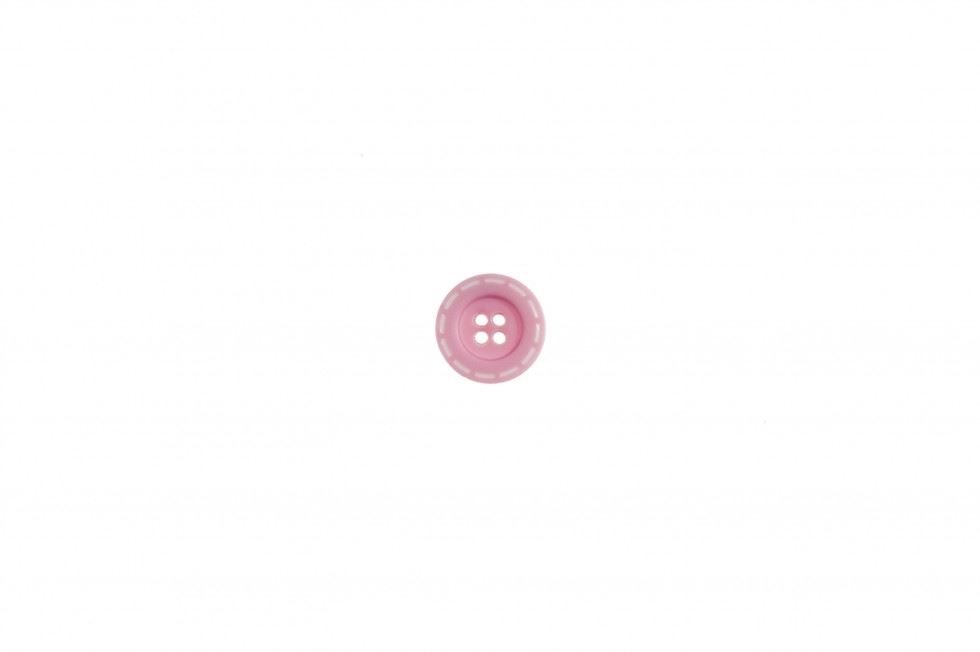Trimits Pink Round Stitch Buttons (Value Pack)