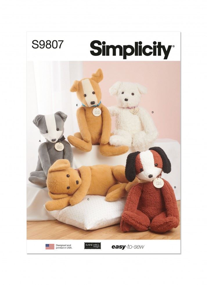 Simplicity Paper Sewing Pattern 9807
 