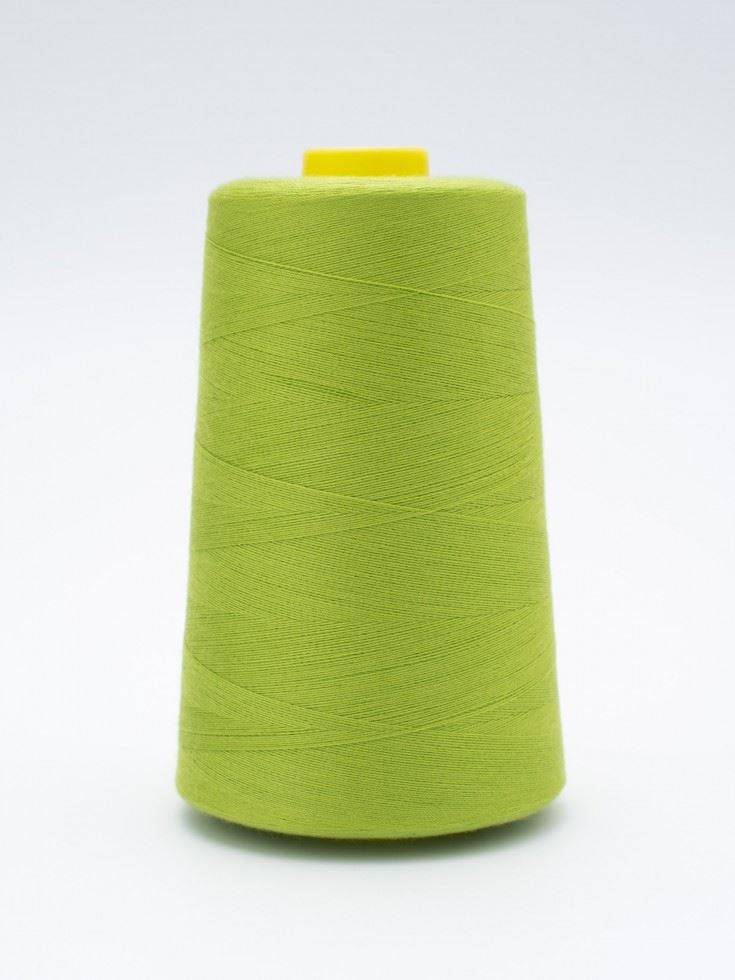 120s Sewing Thread Cone Lime Green