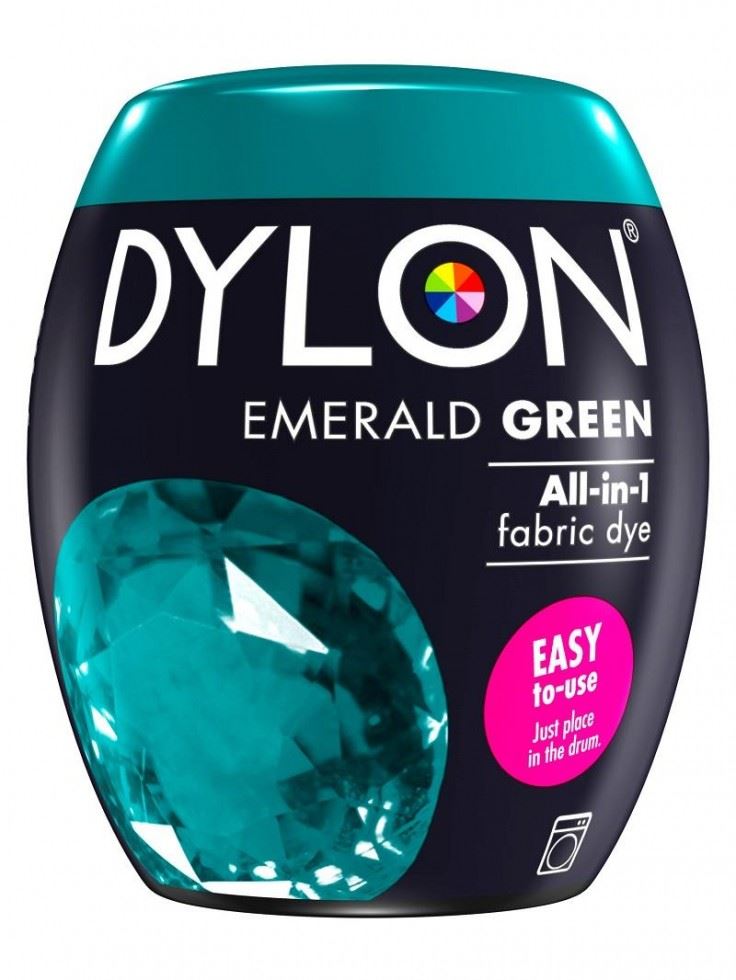 Dylon Washing Machine Fabric Dye Pod, Emerald Green, 1pk of 350g - Image 15