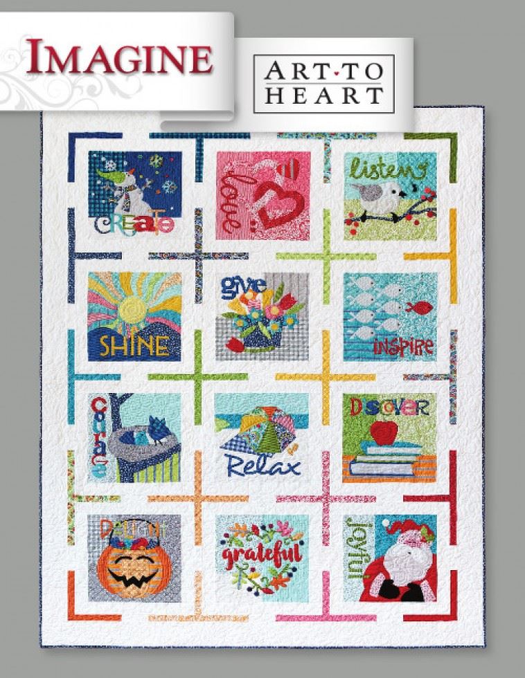 Art To Heart Quilting Book Imagine
 