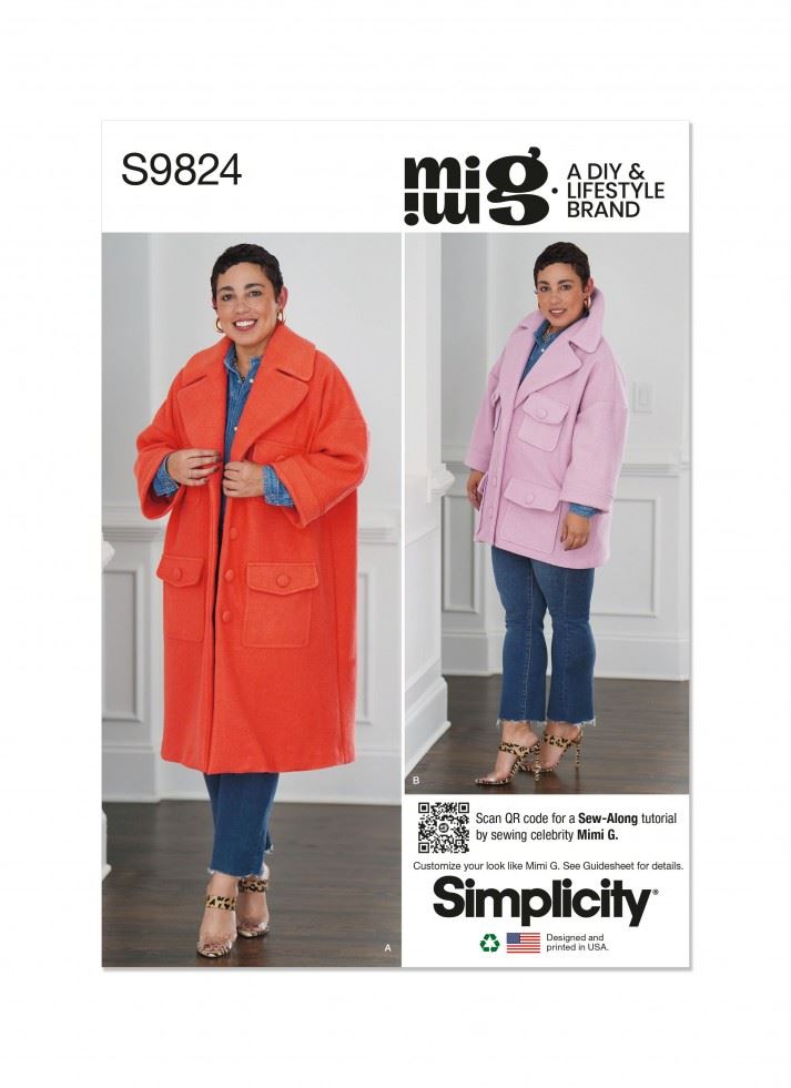 Simplicity Paper Sewing Pattern 9824
 
