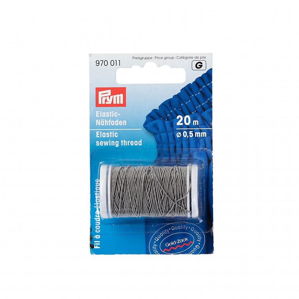 Prym Light Grey Shirring Elastic