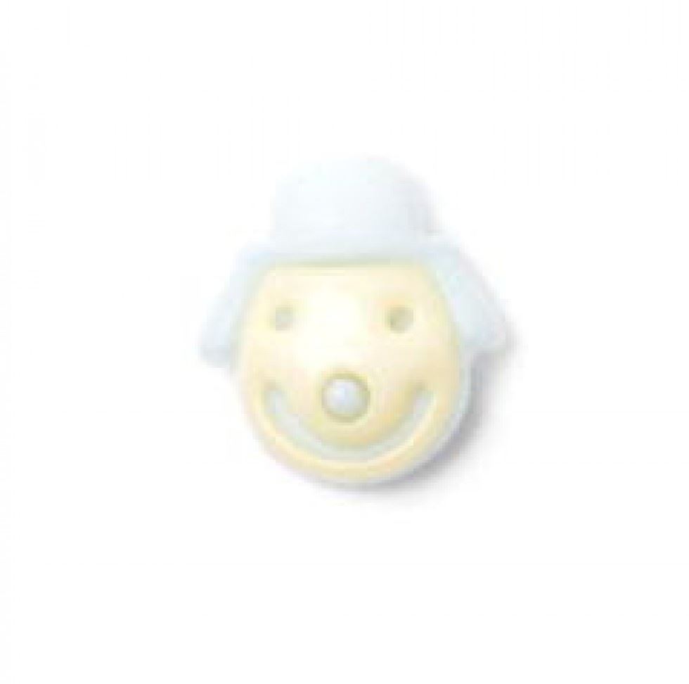 Crendon Pastel Clown Face Buttons (Value Pack)