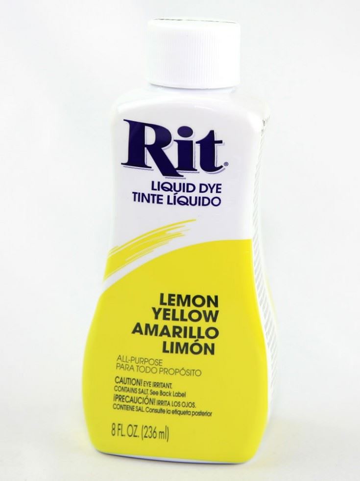 Rit Liquid Fabric Dye Lemon Yellow
 