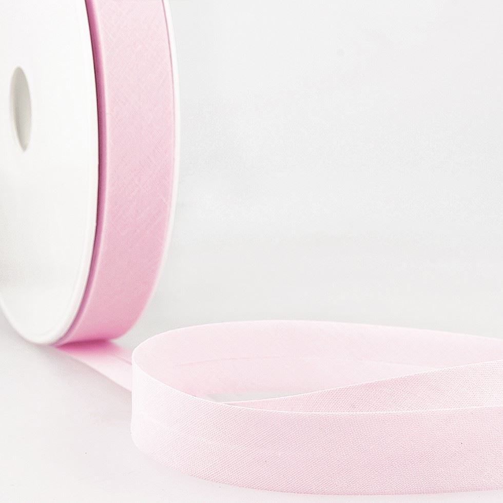 Stephanoise Polycotton Bias Binding Tape Baby Pink